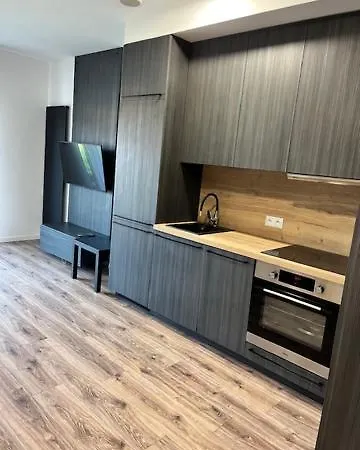 Grey & Modern Nadmotlawie Apartment Gdansk